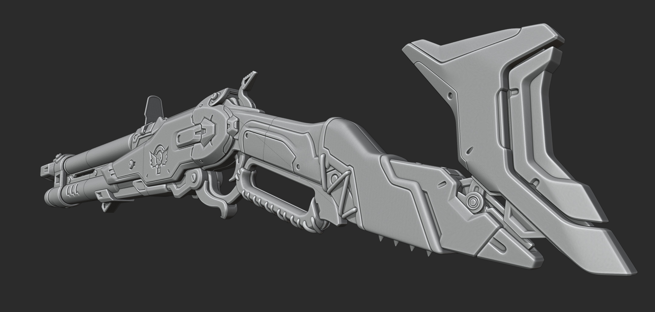 Overwatch 2 - Ashe Viper Rifle Gun - Cosplay 3D Print Prop 3D print model_7