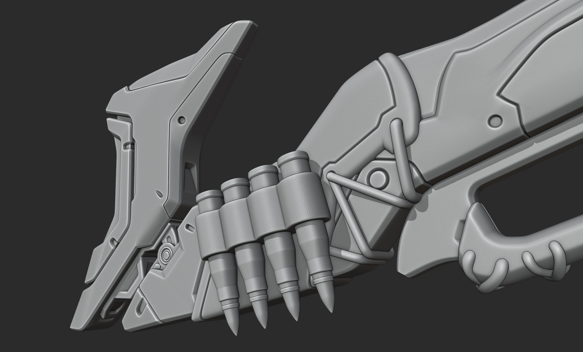Overwatch 2 - Ashe Viper Rifle Gun - Cosplay 3D Print Prop 3D print model_12