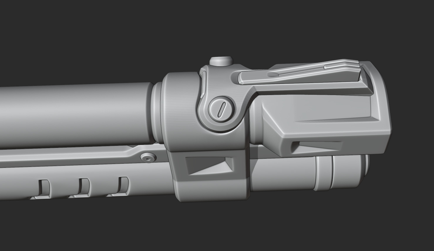 Overwatch 2 - Ashe Viper Rifle Gun - Cosplay 3D Print Prop 3D print model_19