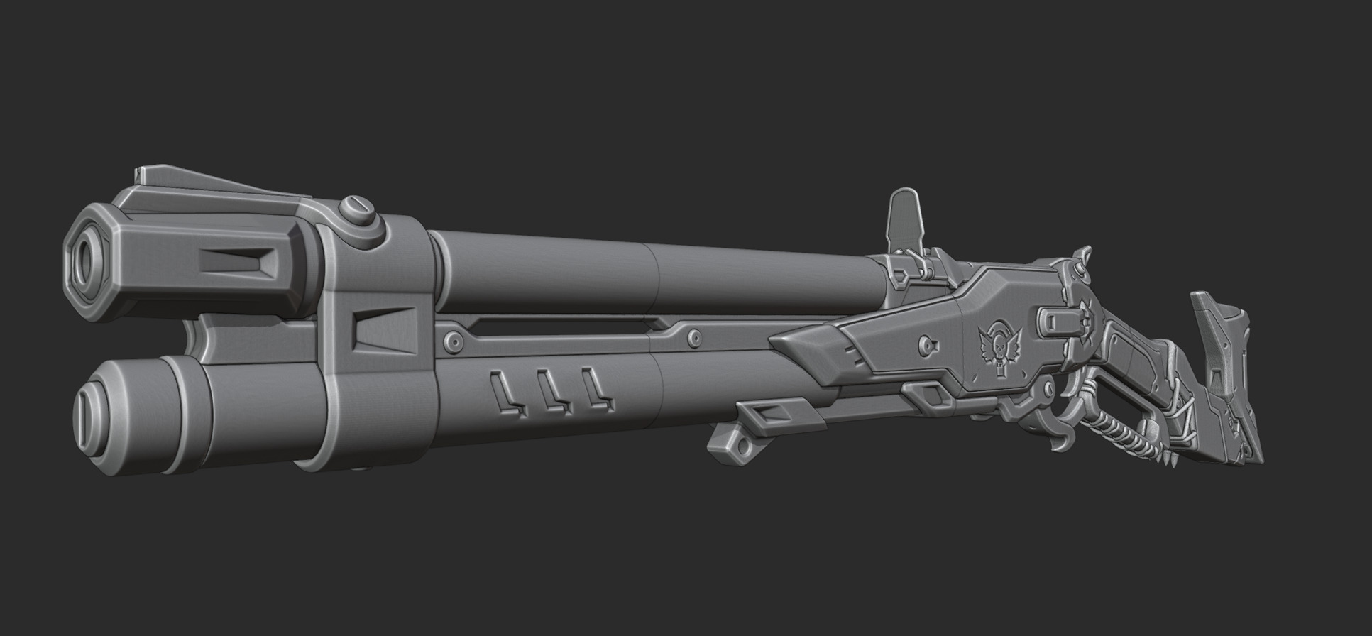 Overwatch 2 - Ashe Viper Rifle Gun - Cosplay 3D Print Prop 3D print model_6
