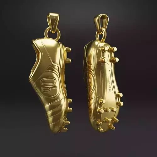 Nike Total 90 III Shoe Pendant  The Legend Lives On 3D print model