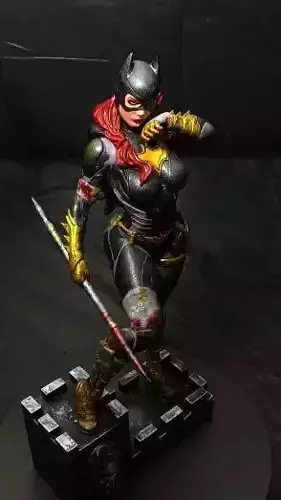Batgirl STL File - 3D Printable DC Comics Superheroine Model 3D print model