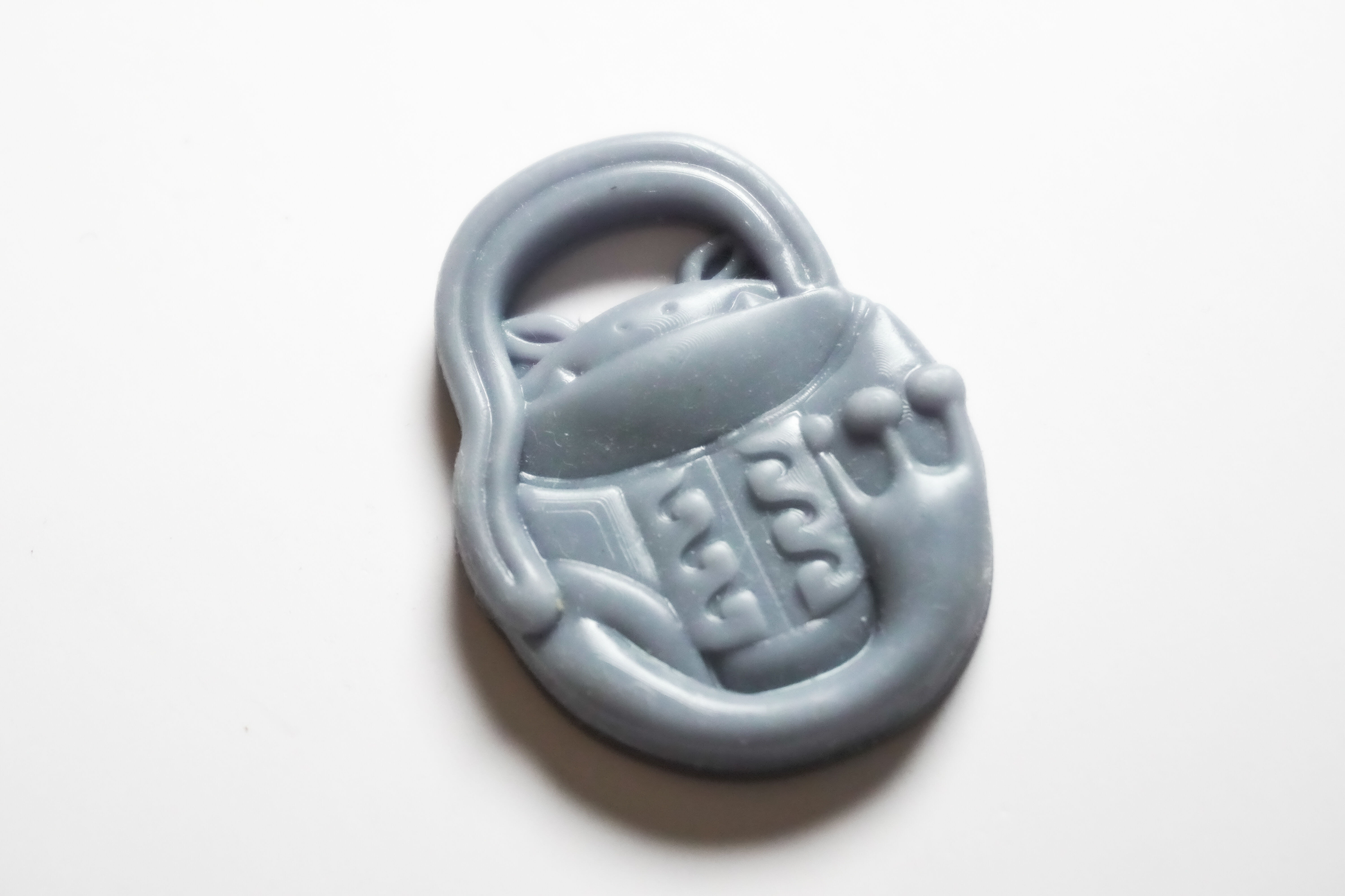 Master Frog - Jade Zombie Amulet STL 11 3D print model_1