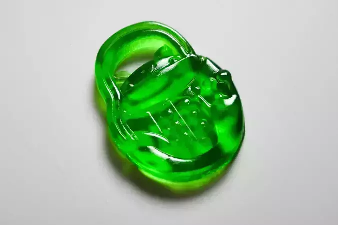 Master Frog - Jade Zombie Amulet STL 11