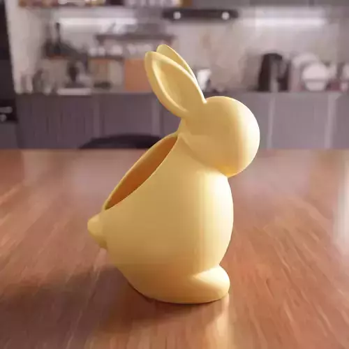 Easter Bunny Basket - 436 3D print model