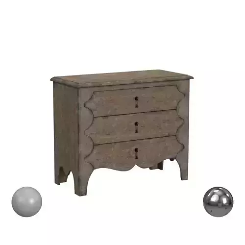 Hooker Ciao Bella Bachelors Chest 3D model