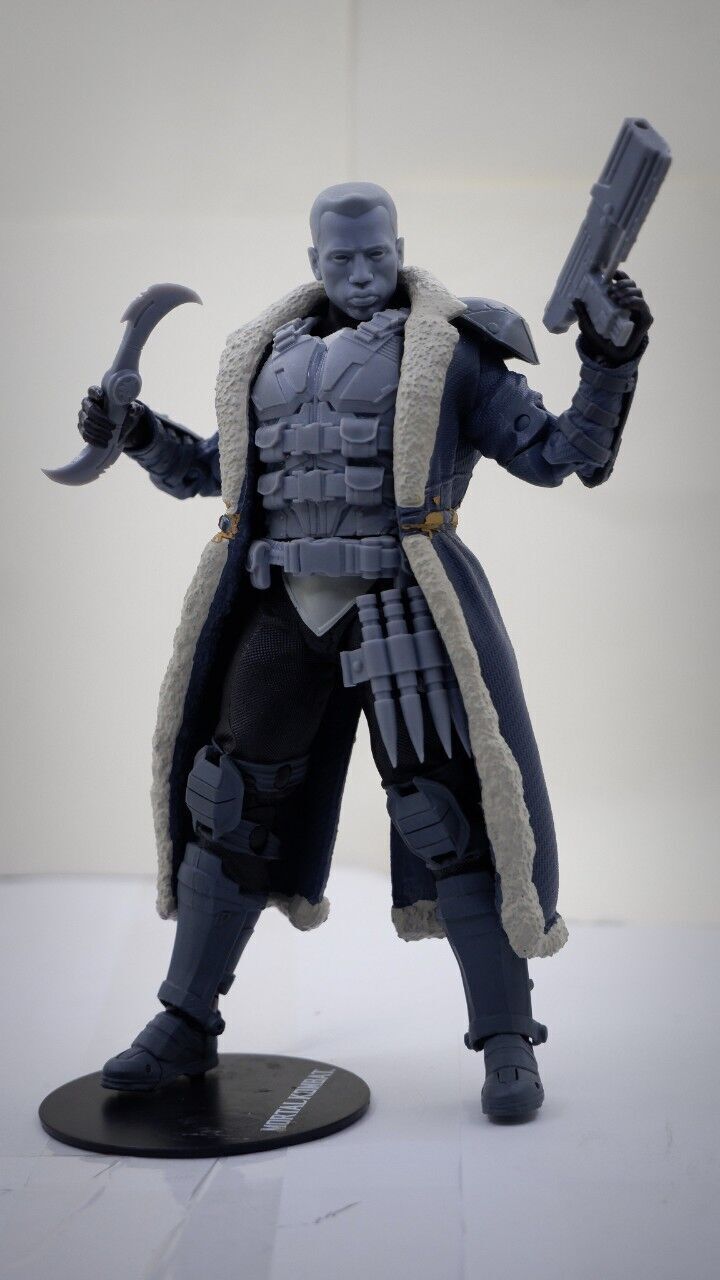 blade heads and amor 3D print model_2