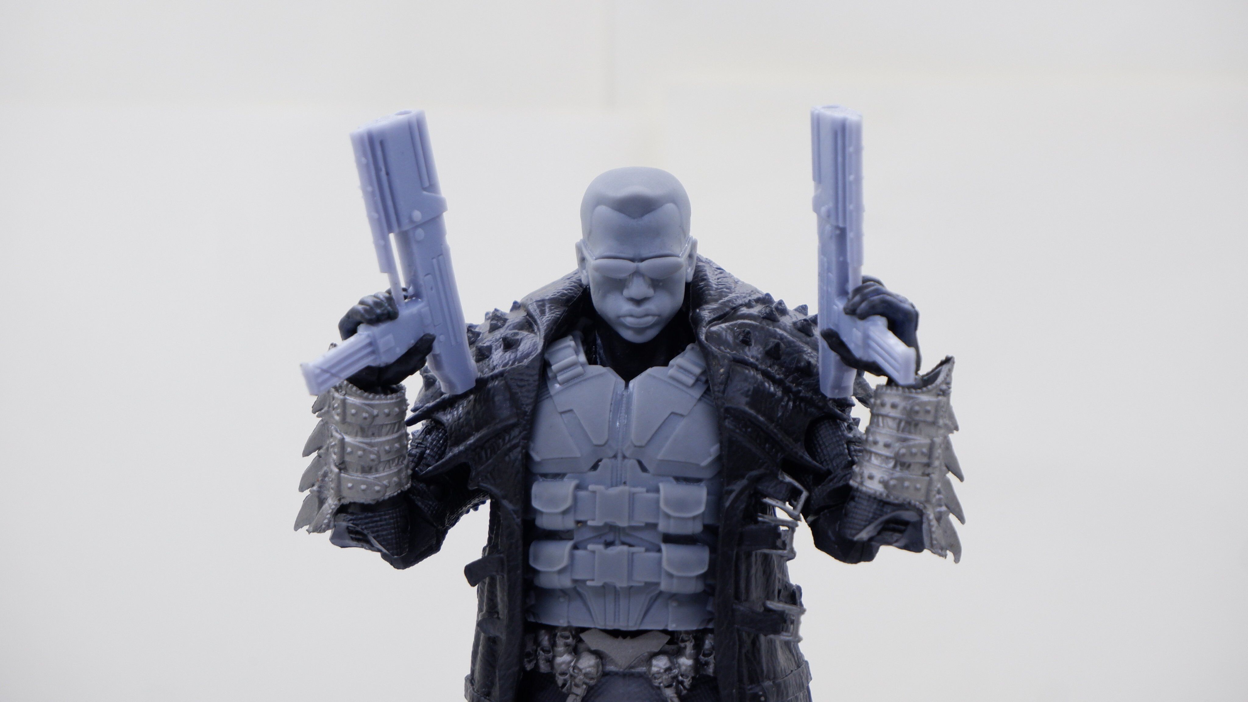 blade heads and amor 3D print model_12