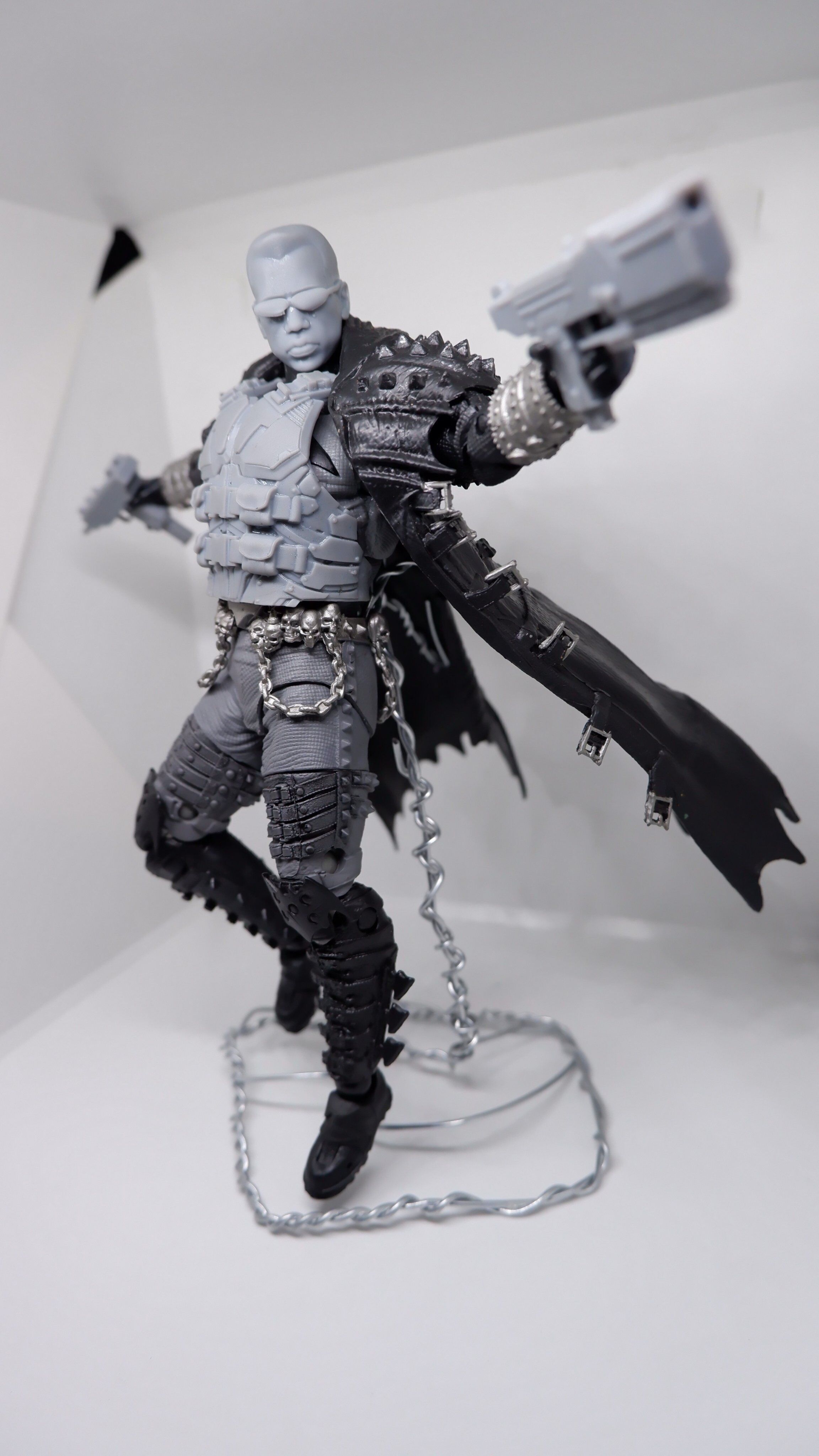 blade heads and amor 3D print model_11