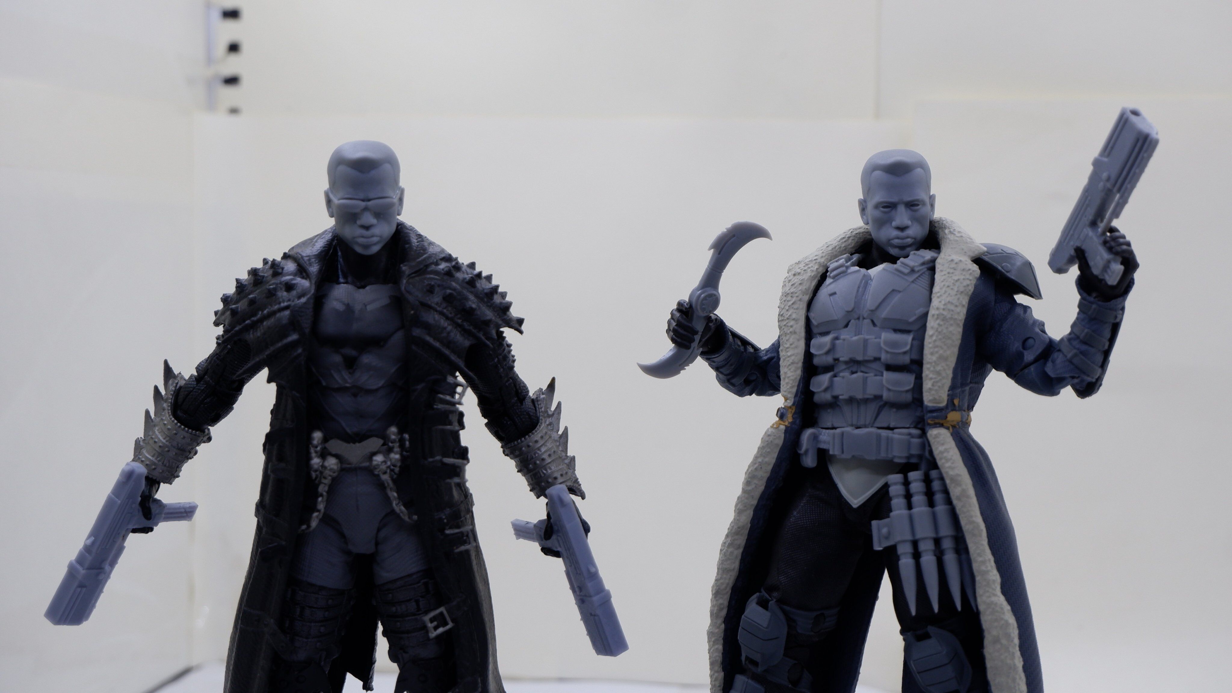 blade heads and amor 3D print model_13