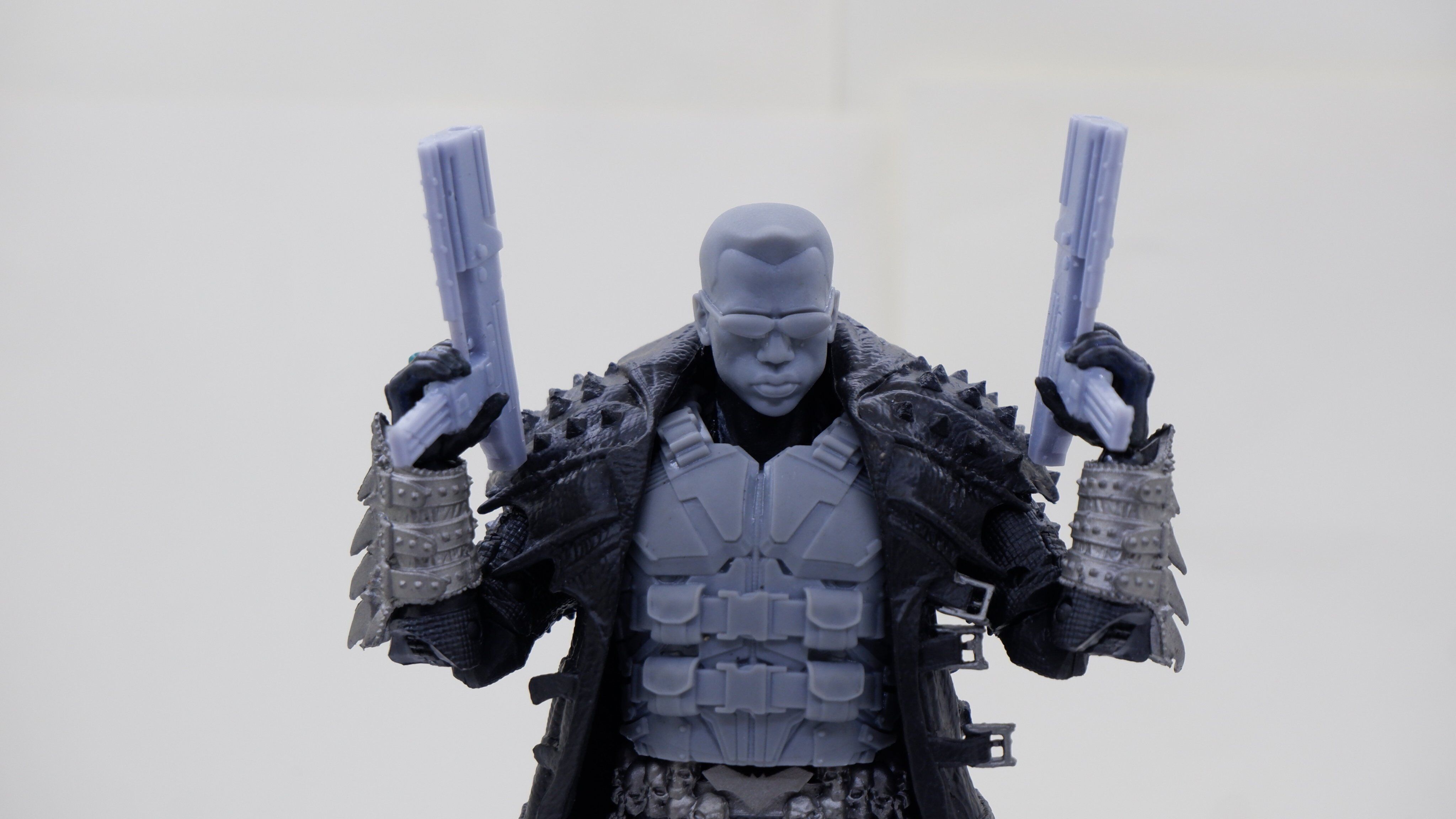 blade heads and amor 3D print model_8