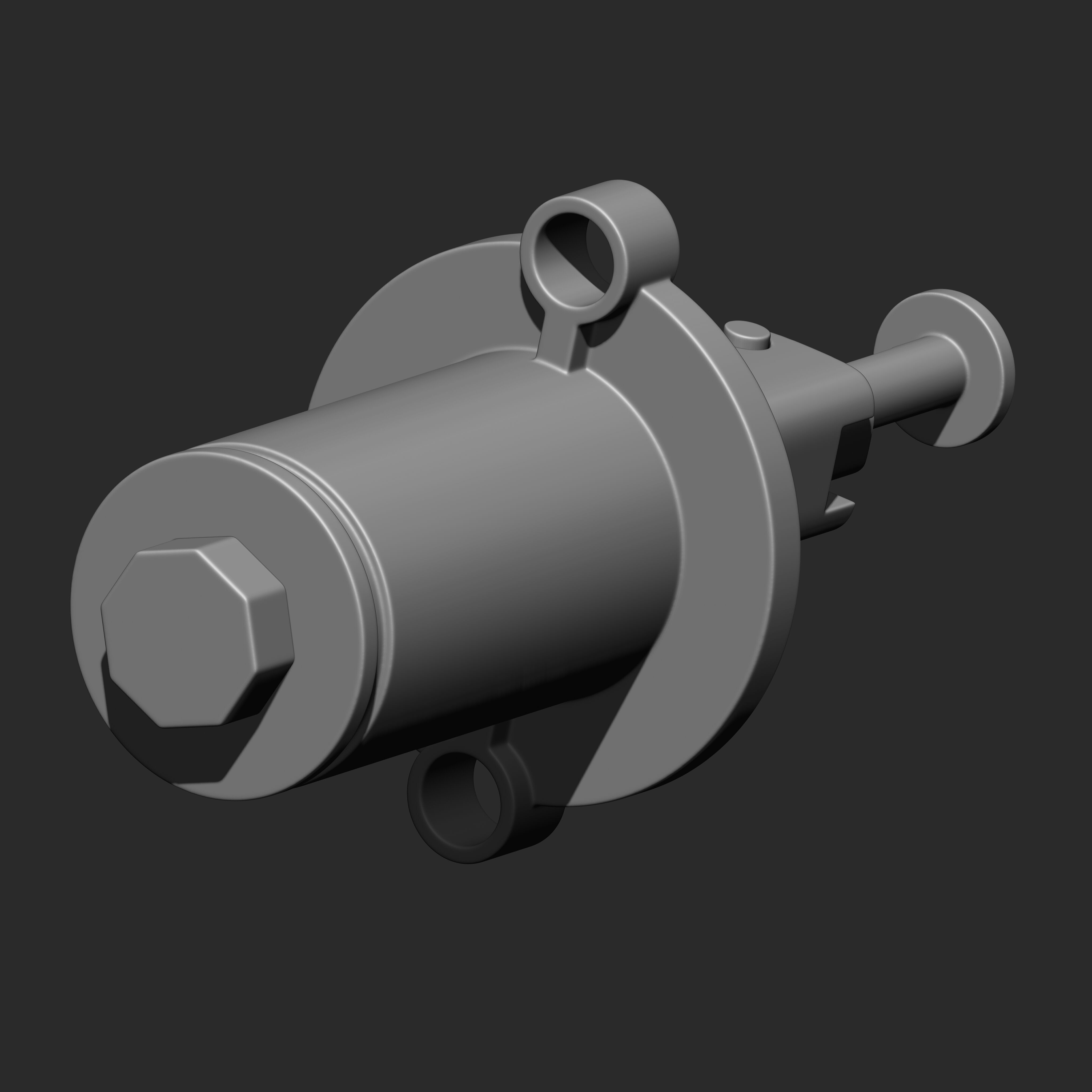 Hardsurface IMM Brush Pack 15 in One 3D model_25