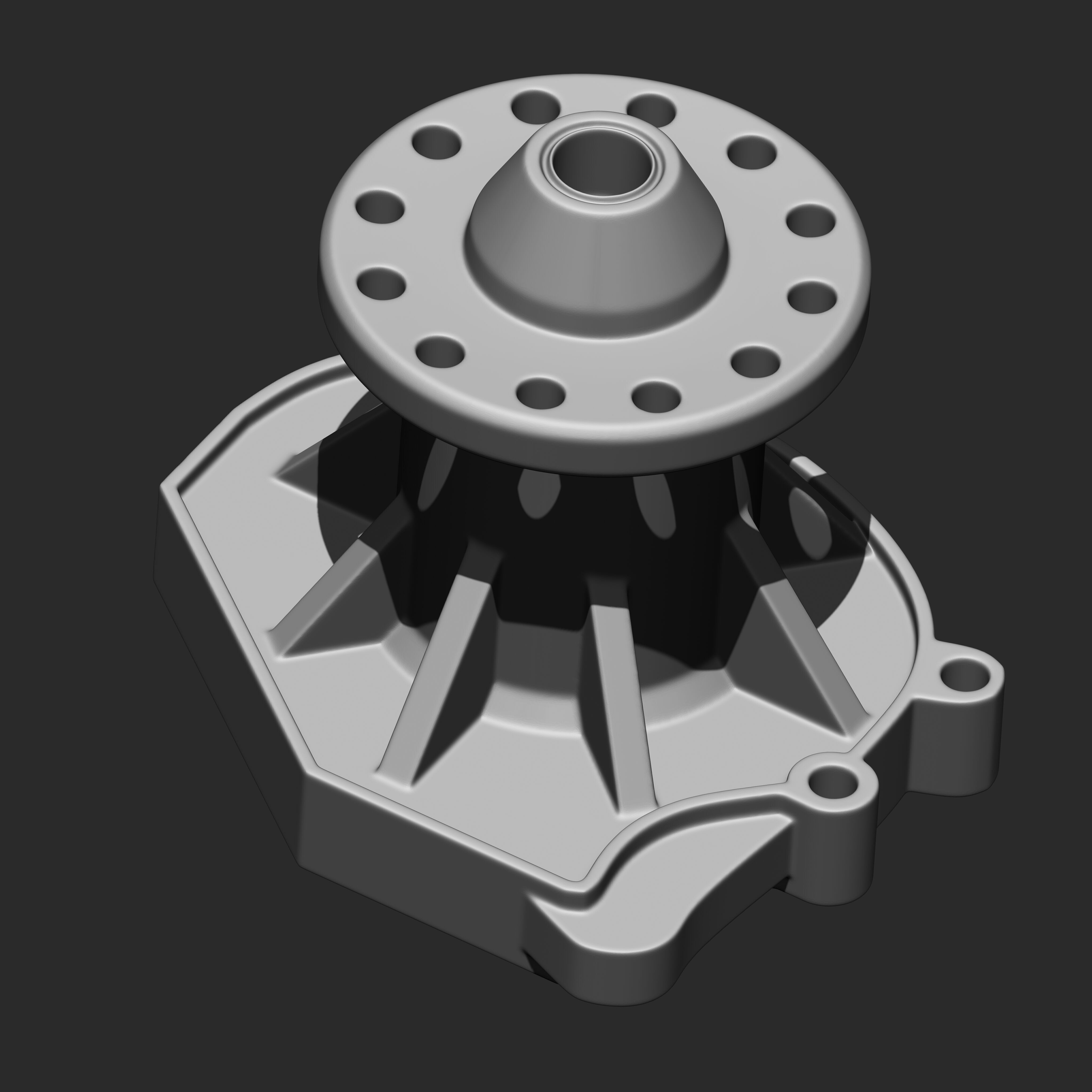 Hardsurface IMM Brush Pack 15 in One 3D model_6