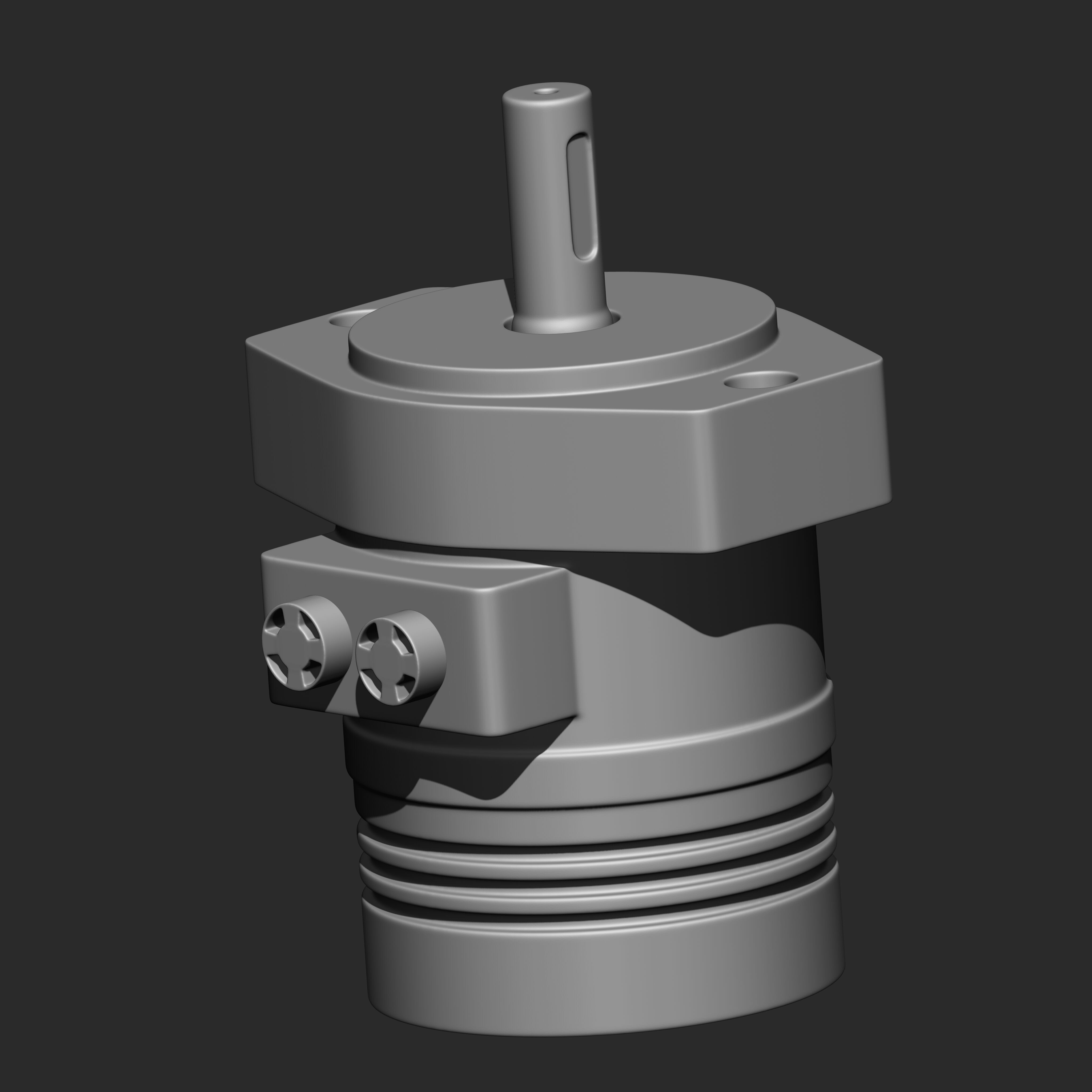 Hardsurface IMM Brush Pack 15 in One 3D model_12