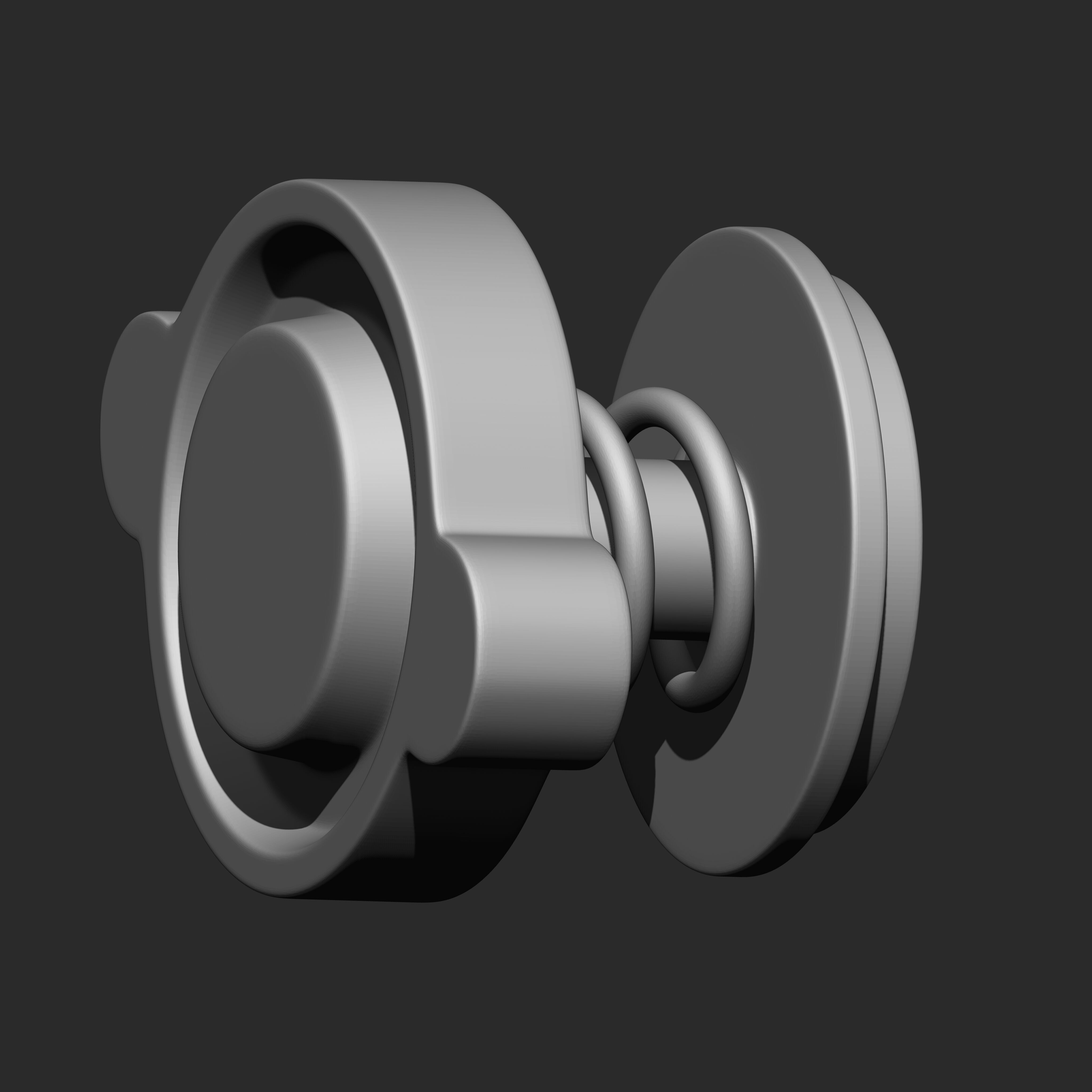 Hardsurface IMM Brush Pack 15 in One 3D model_29