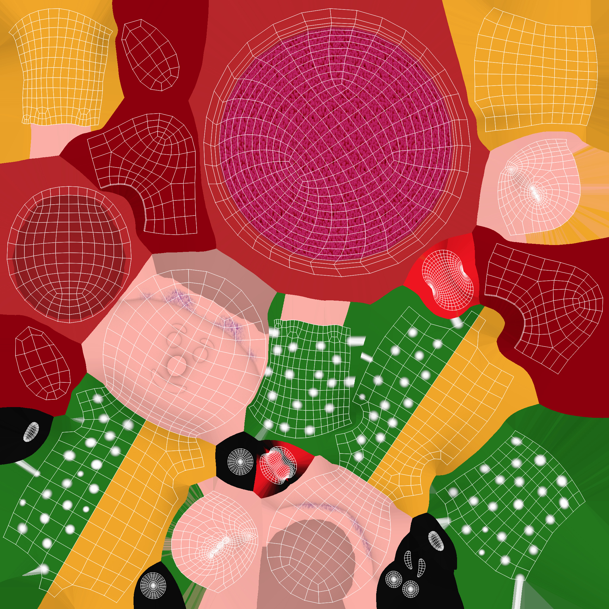 Low-Poly Clown 01 Animated Low-poly 3D model_19