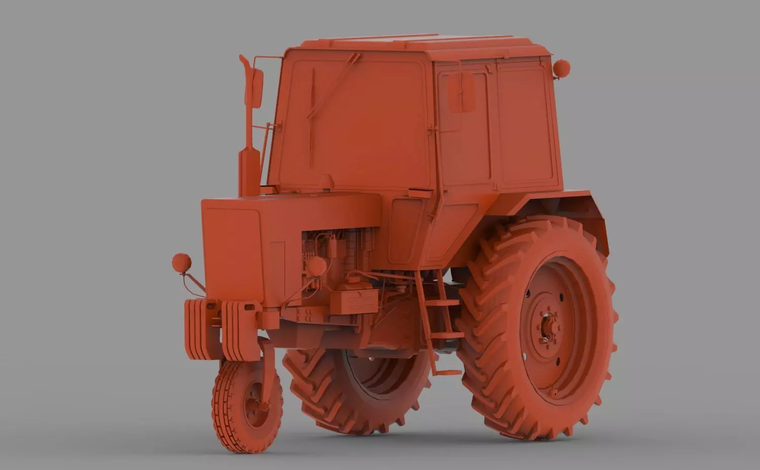 MTZ 80X 3D print model_0