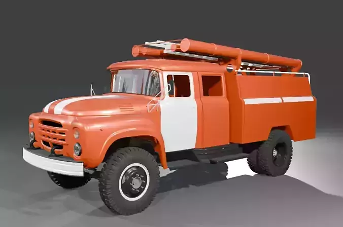 zil 130 fire truck