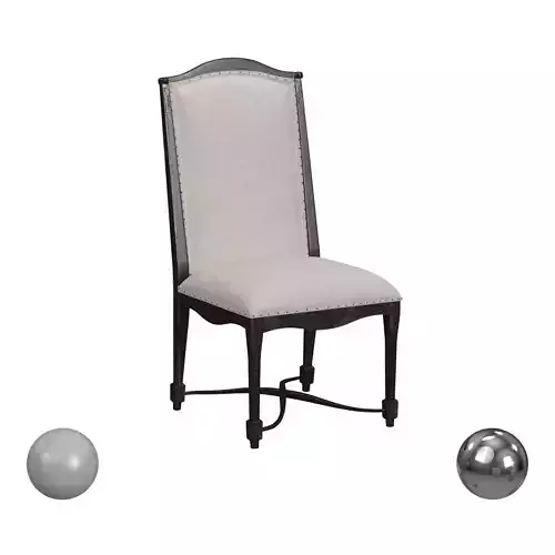 Hooker Ciao Bella Upholstered Back Side Chair 3D model