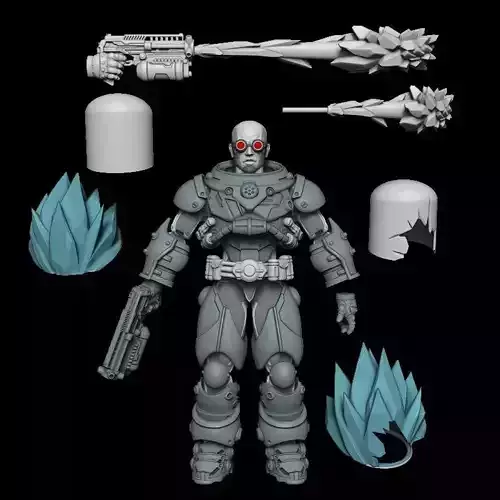 MR FREEZE 3D print model