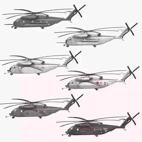 Helicopters CH-53E MH-53E Collection 