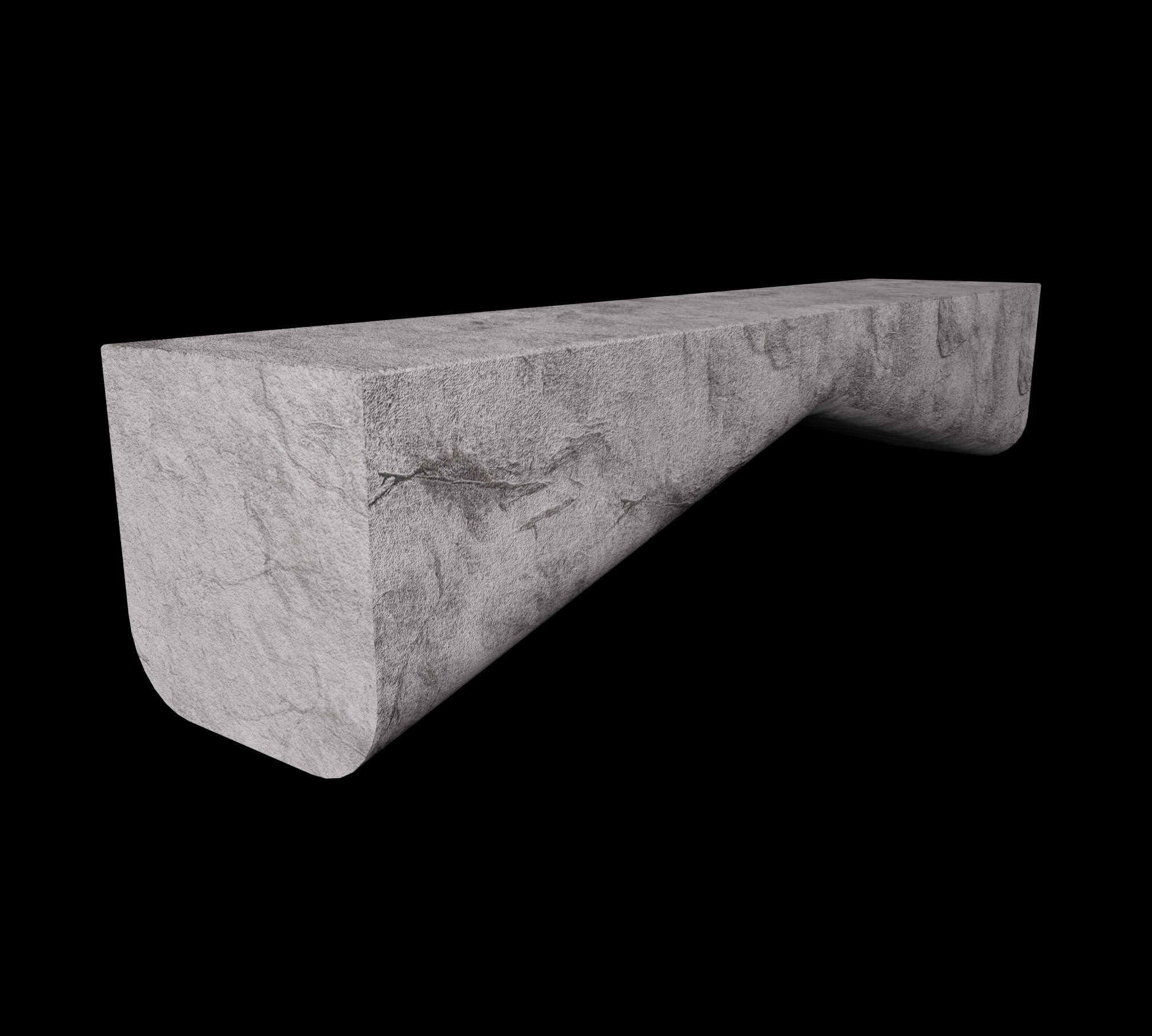 Bantronic Low-poly 3D model_2