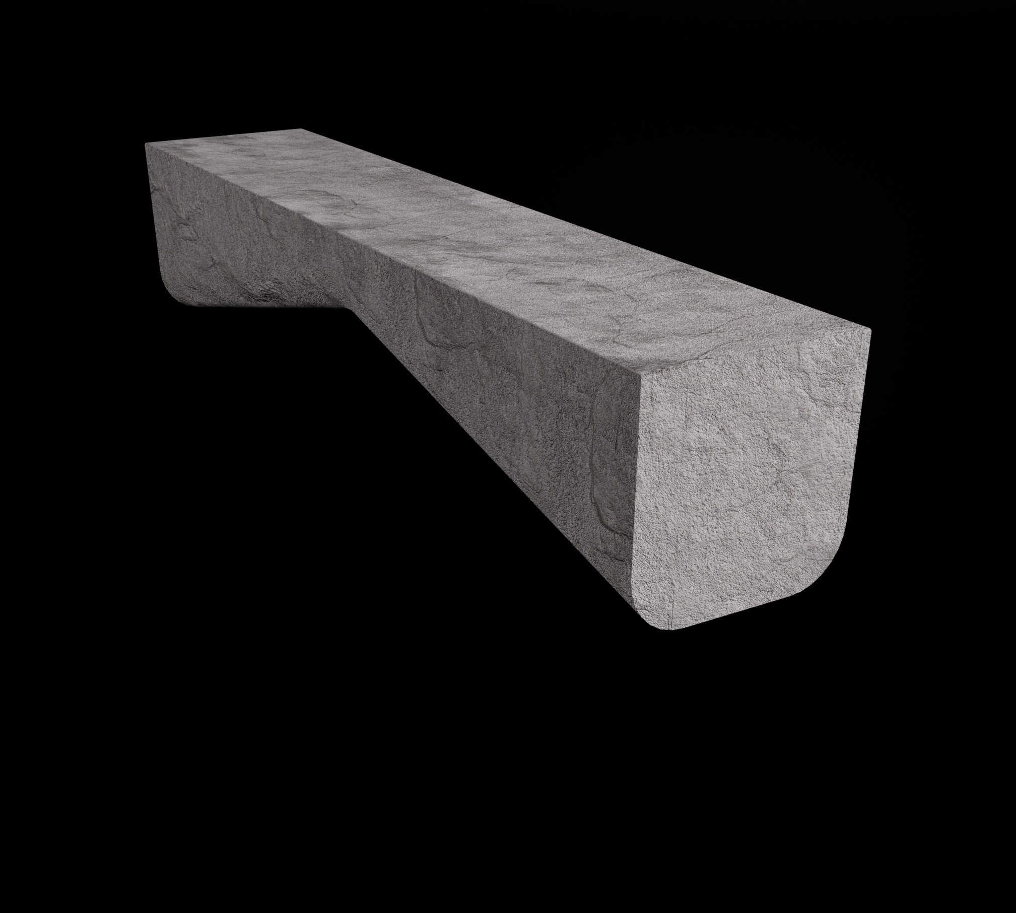 Bantronic Low-poly 3D model_3