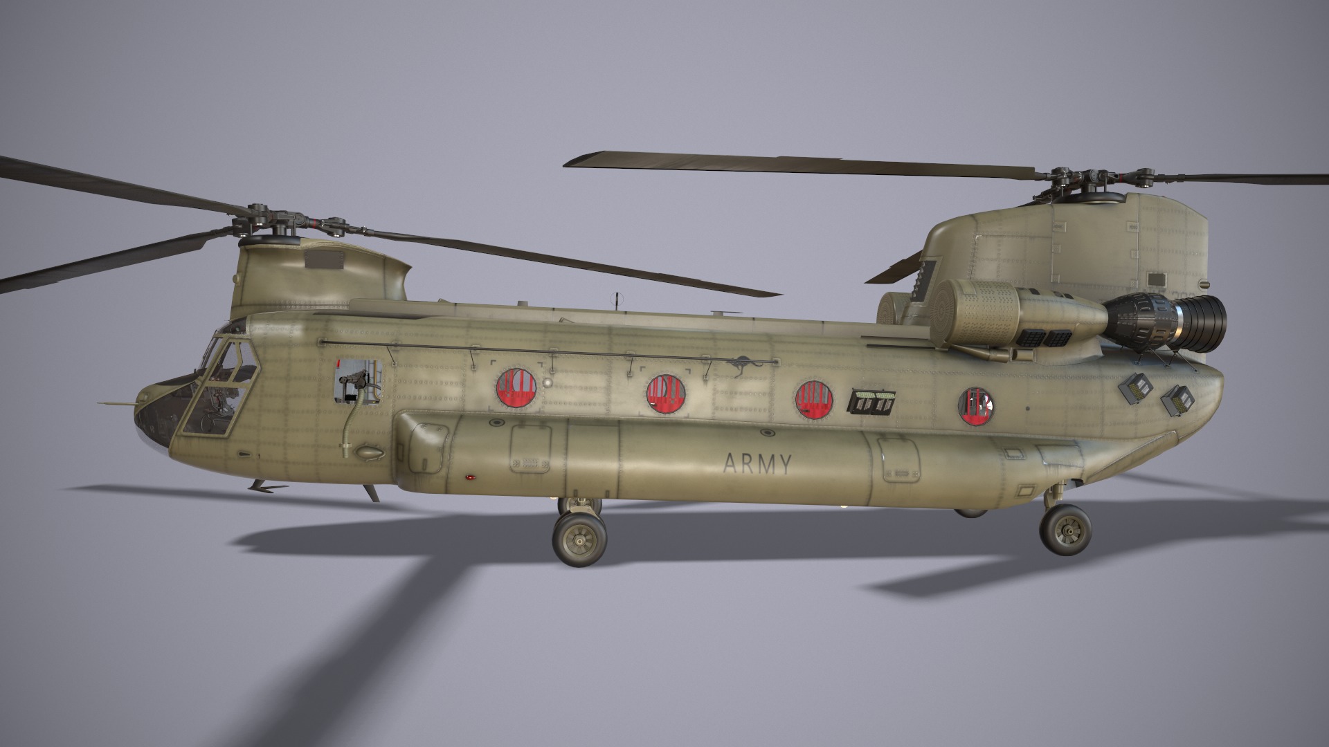 Helicopters Chinook CH-47 Collection _24