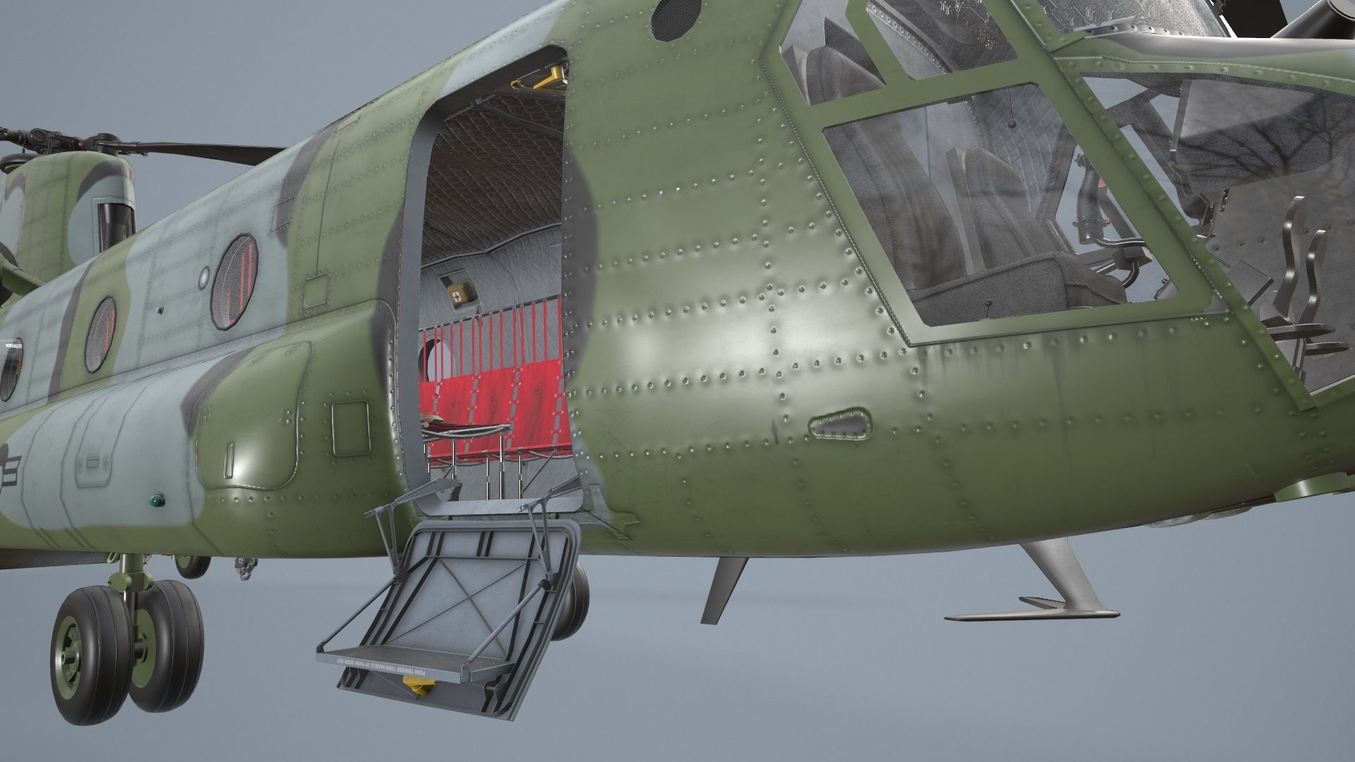 Helicopters Chinook CH-47 Collection _45