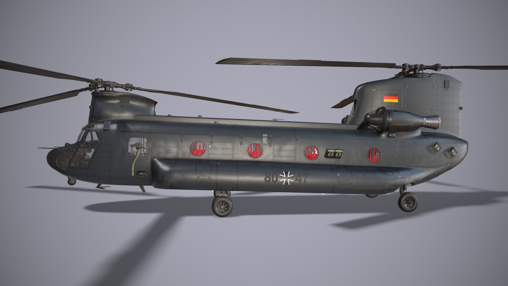 Helicopters Chinook CH-47 Collection _27