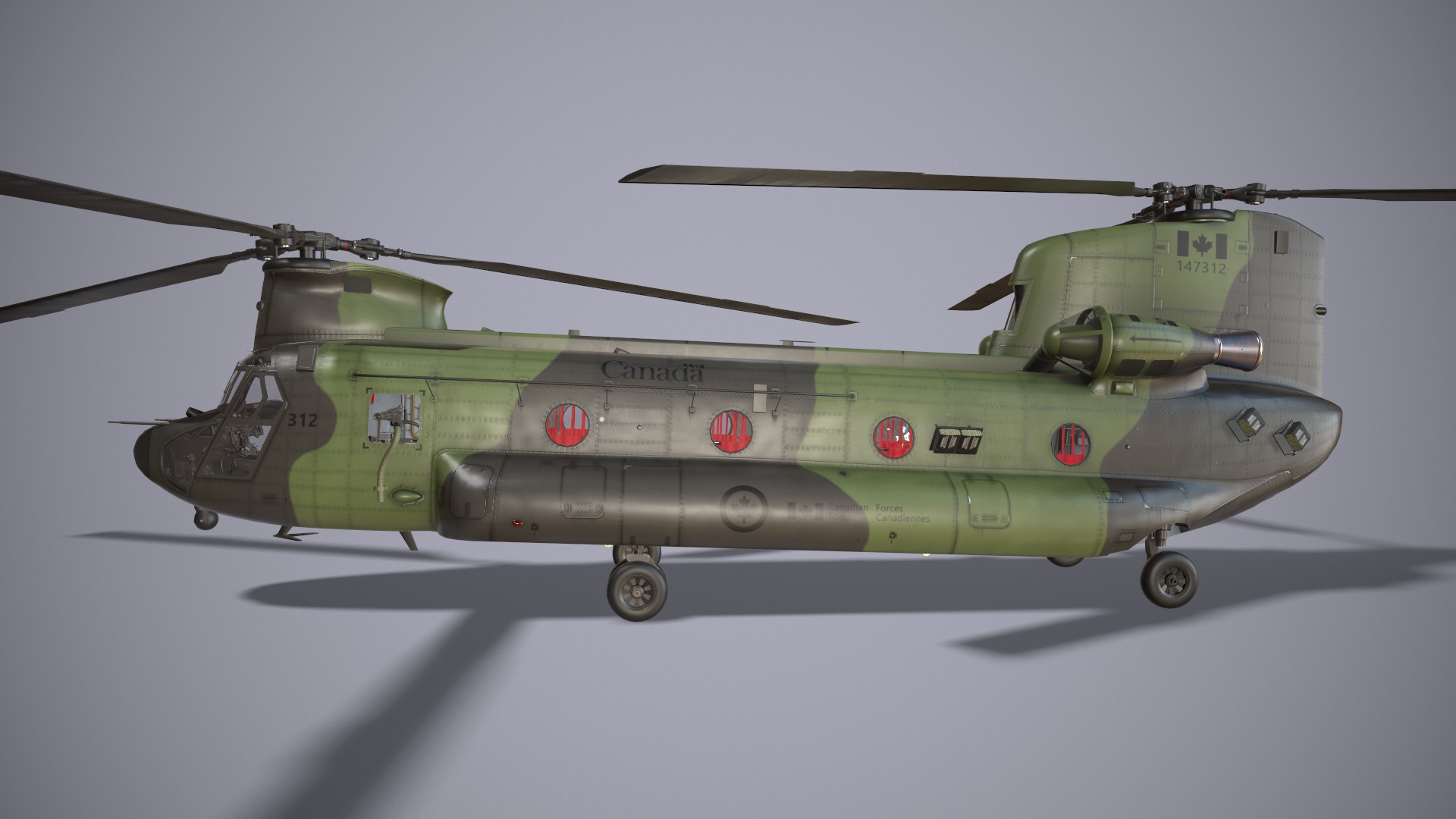 Helicopters Chinook CH-47 Collection _26