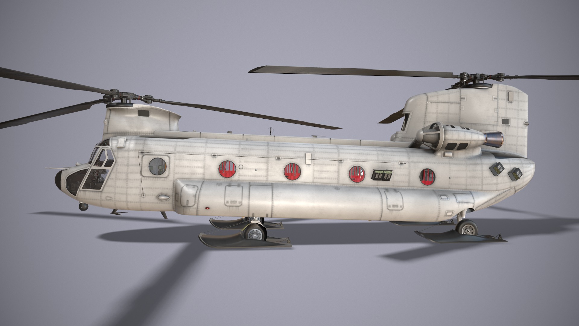 Helicopters Chinook CH-47 Collection _25