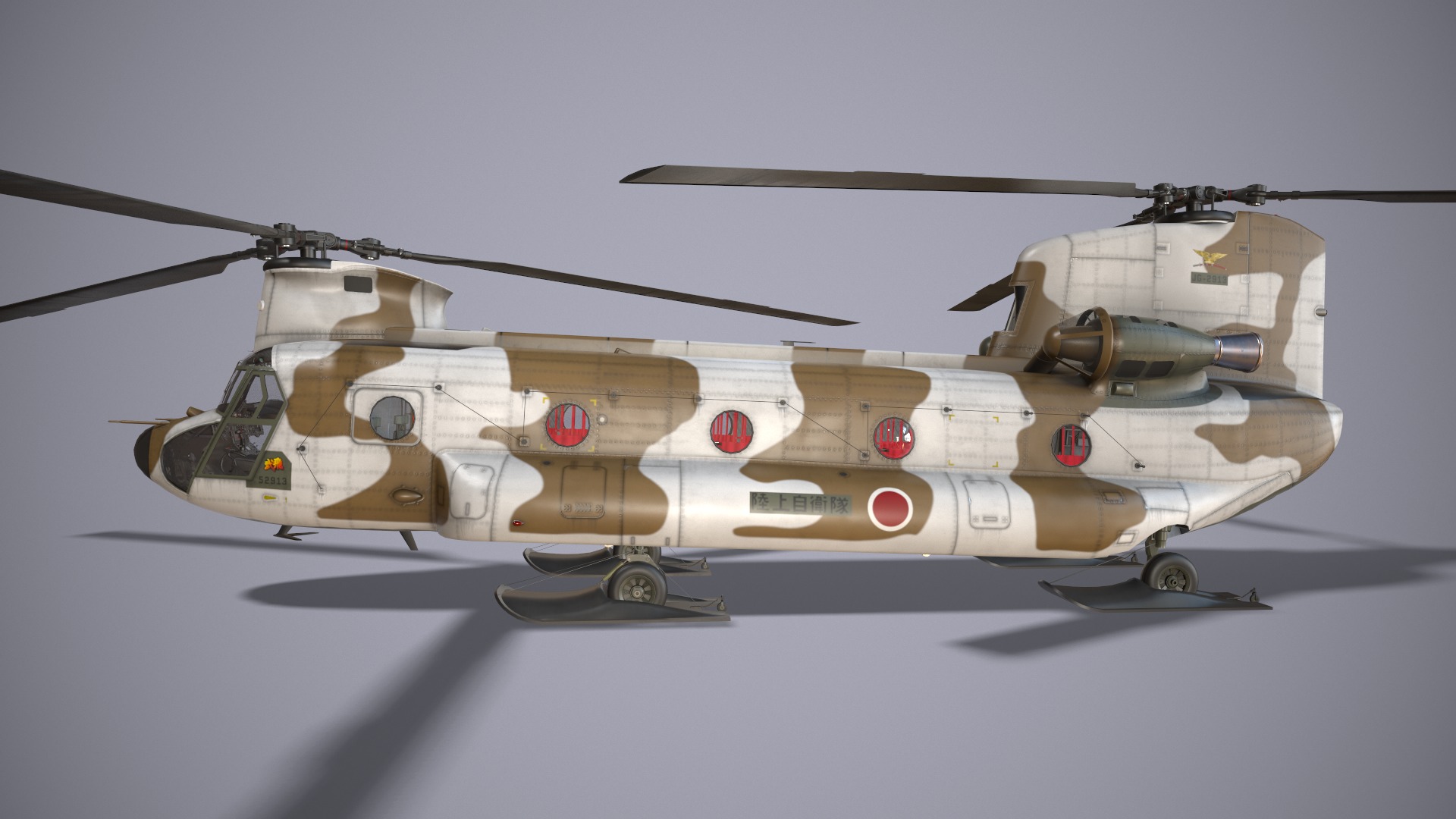 Helicopters Chinook CH-47 Collection _28