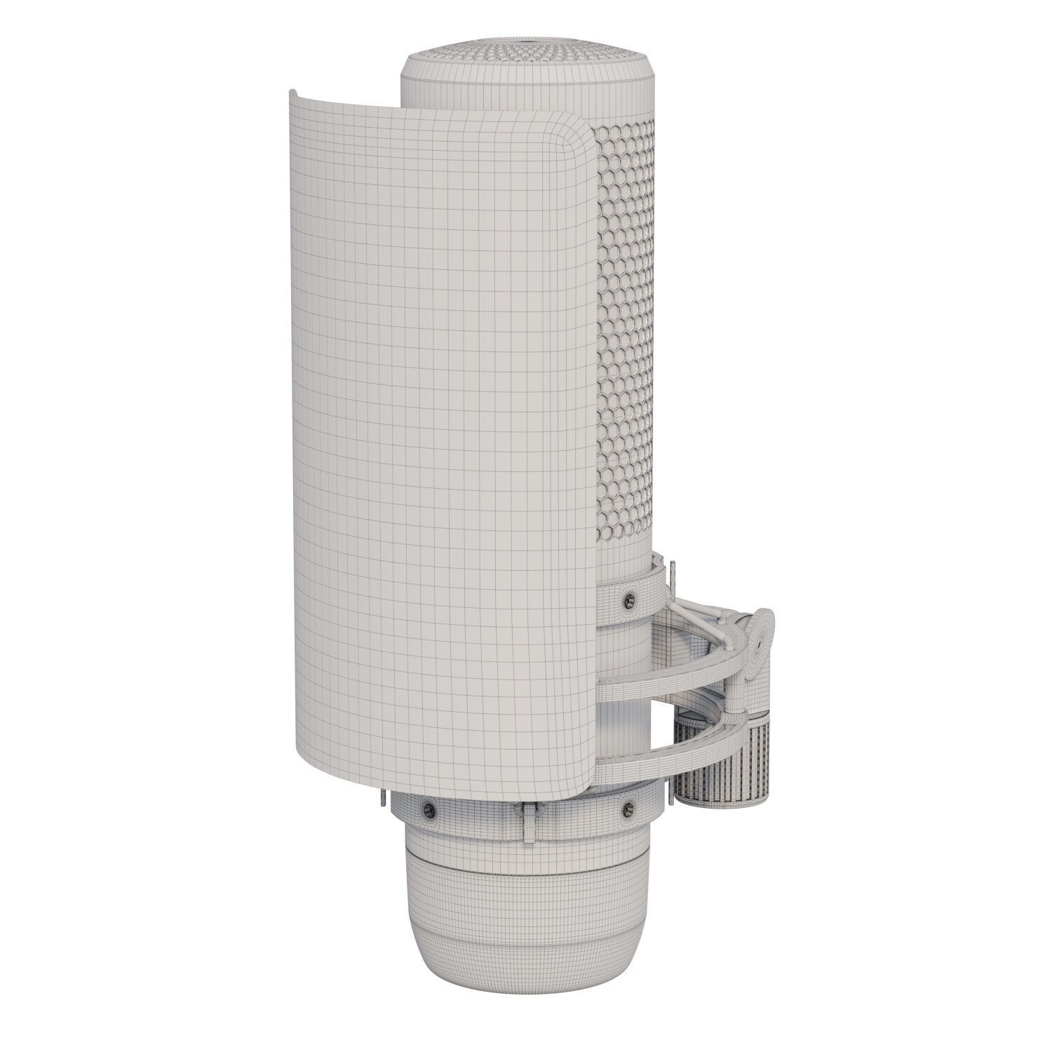 Microphone HYPERX ProCast 3D model_8