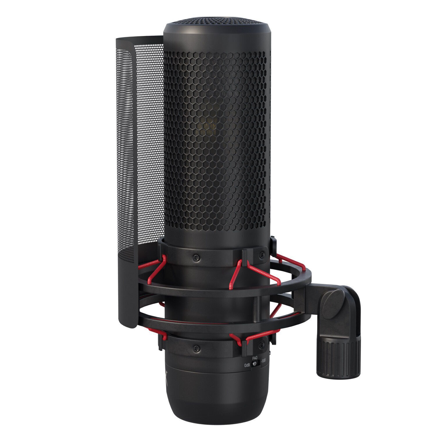 Microphone HYPERX ProCast 3D model_1