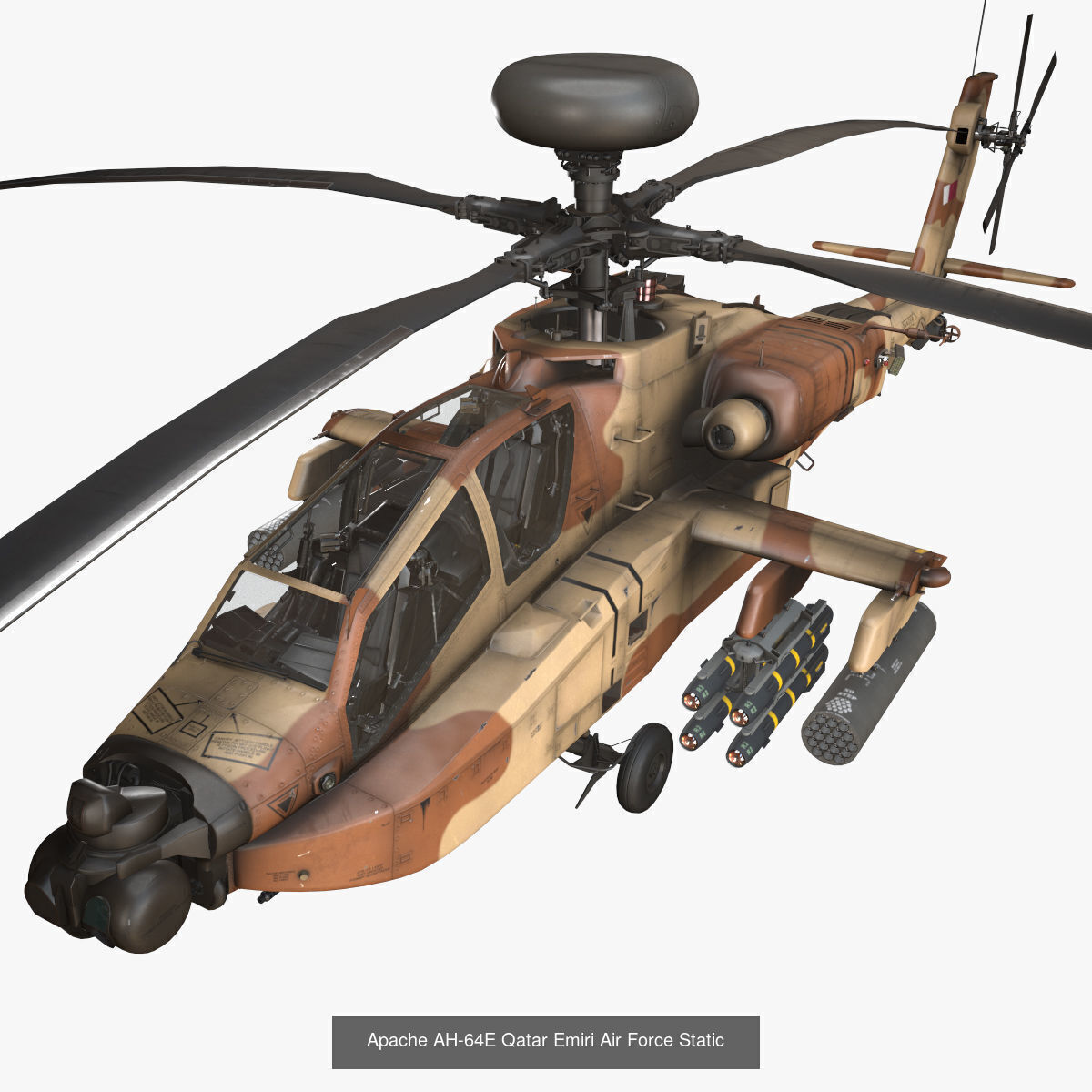 Helicopters Apache AH-64 Collection _16