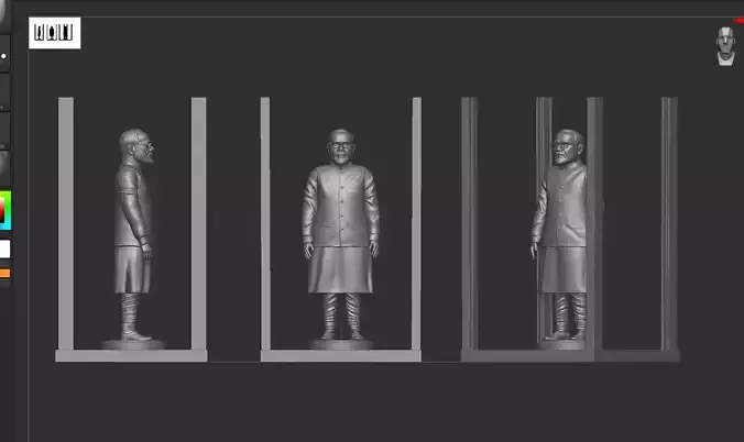 Narendra Modi 3D print model