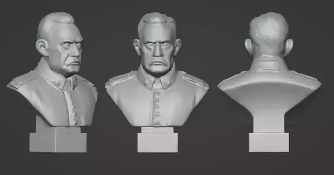 Benito Mussolini Bust