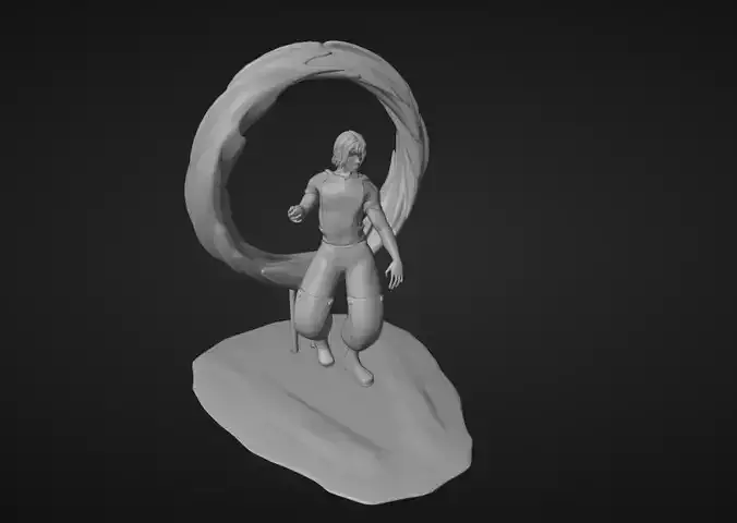 Benimaru Shinmon Fire Force 3D print 3D print model