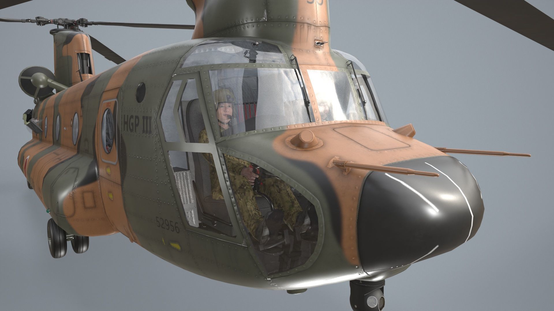 Japan Ground Self Defense Force Helicopters Collection _29