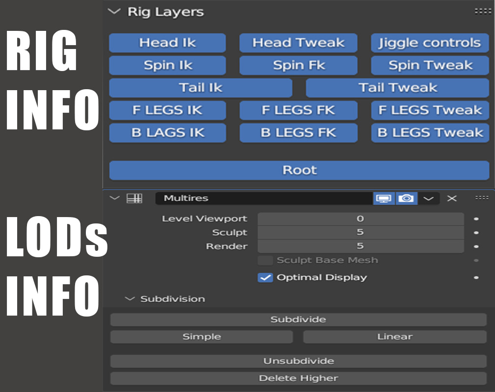Triceratops Low-poly 3D model_18