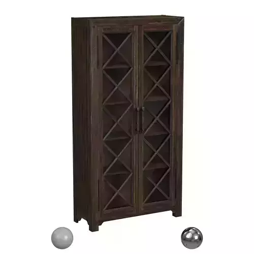 Hooker Furniture Corp Roslyn County Bunching Display Cabinet