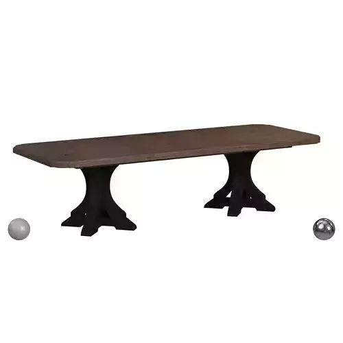 Hooker Furniture Corsica - Espresso Dining Table 3D model