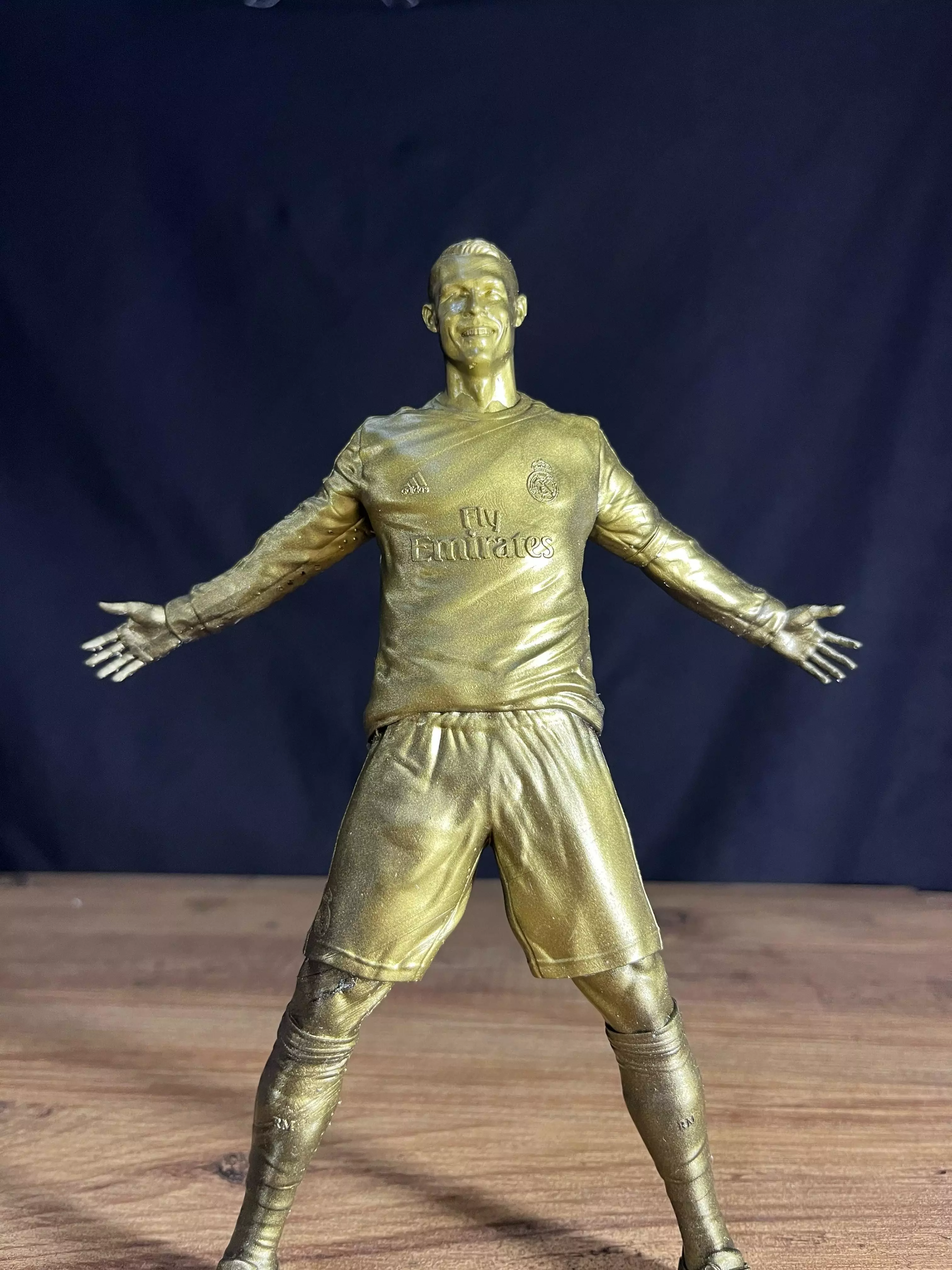 Cristiano ronaldo 3D STL File Portuguese Football Real madrid 3D print model