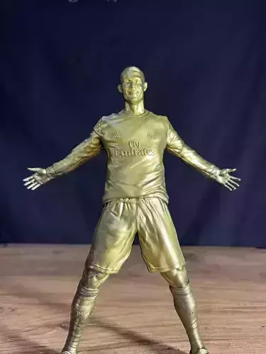 Cristiano ronaldo 3D STL File Portuguese Football Real madrid