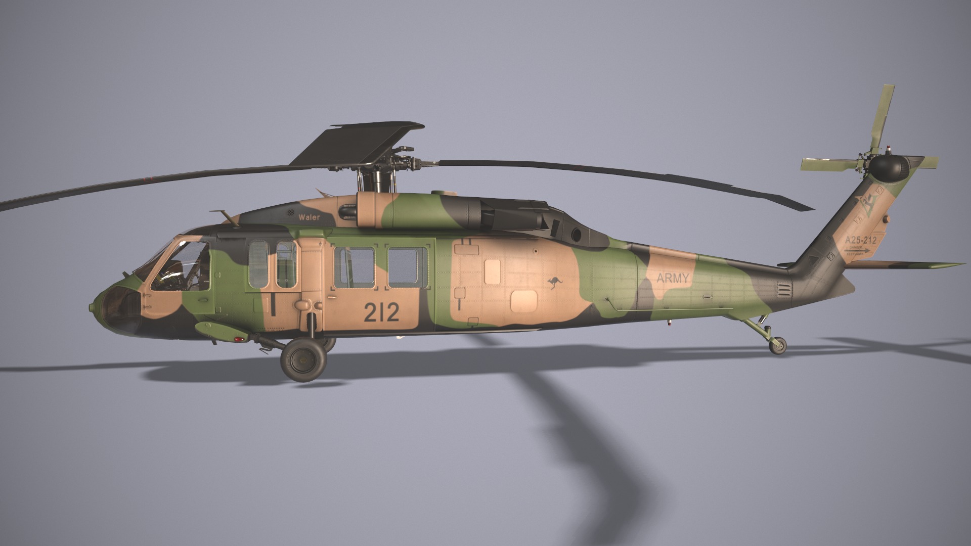 Helicopters Black Hawk UH-60 Collection _12