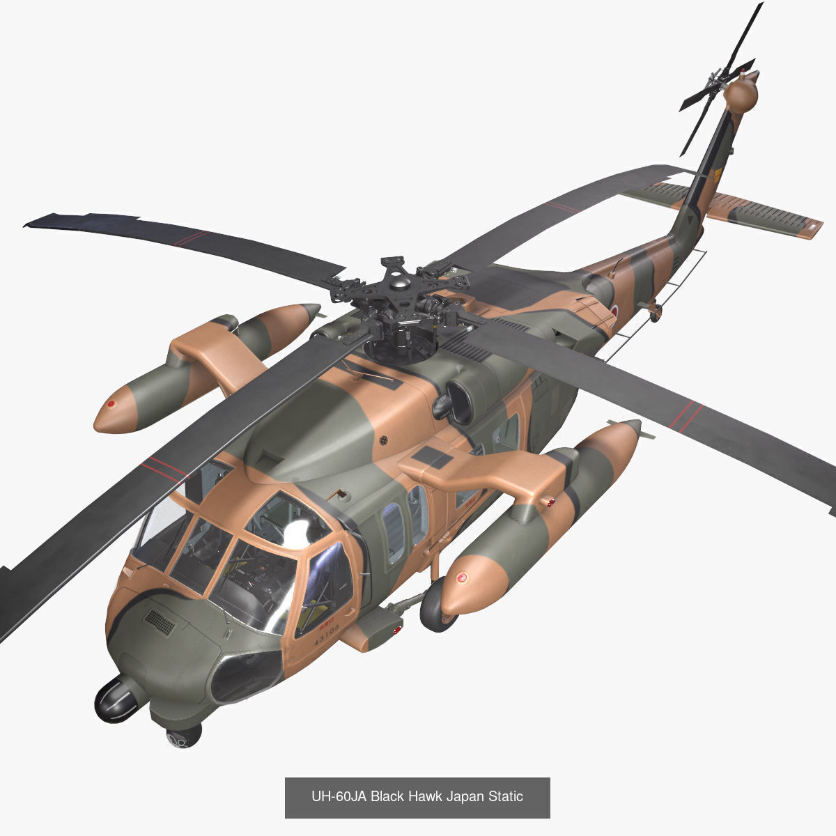 Helicopters Black Hawk UH-60 Collection _11
