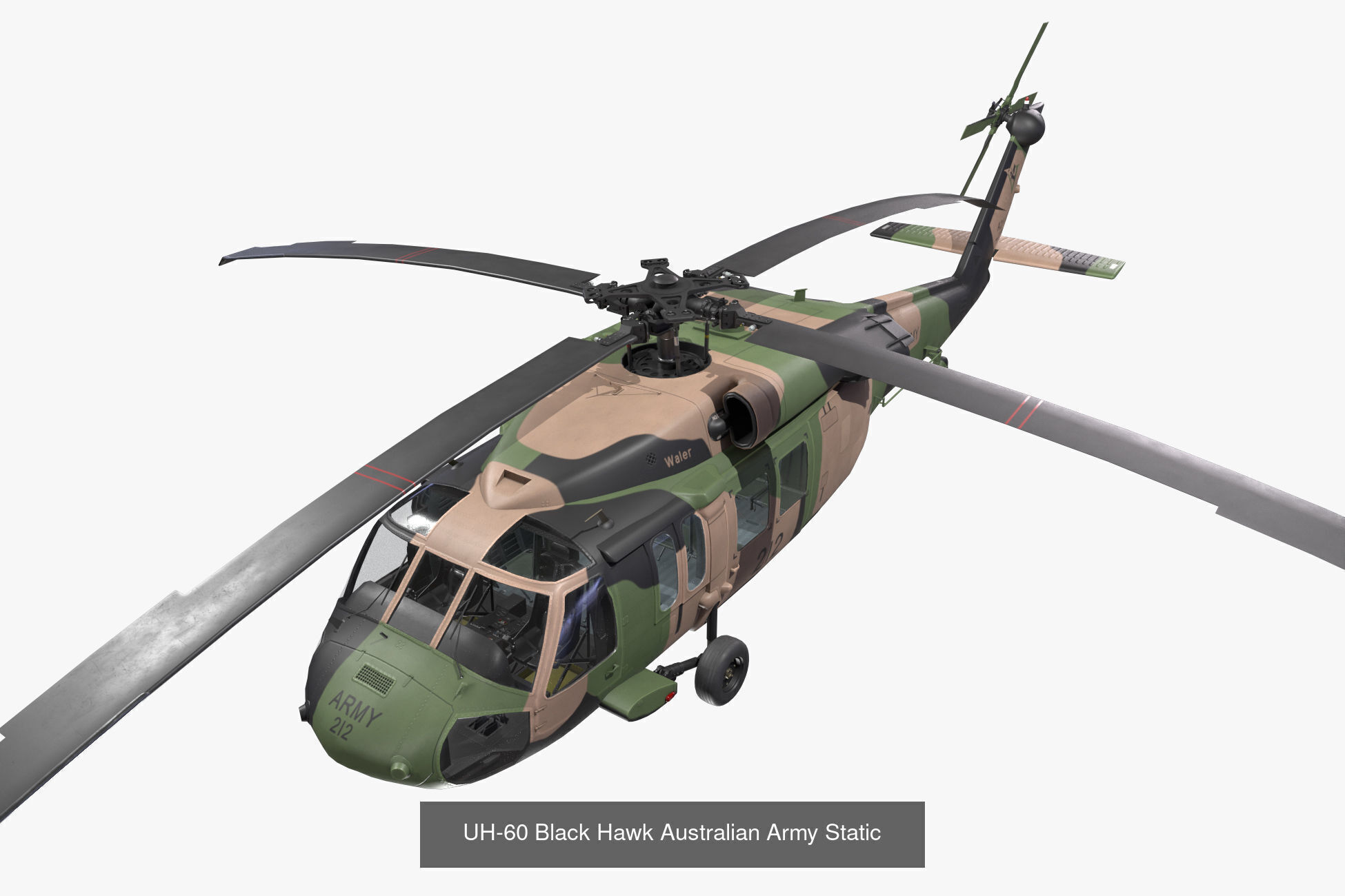 Helicopters Black Hawk UH-60 Collection _7