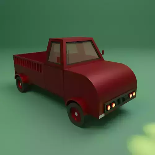 Lowpoly Car 2 Low-poly 3D model