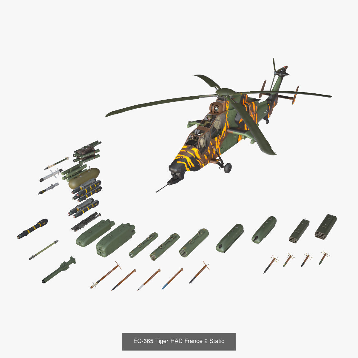 Helicopters Tiger EC-665 Collection _12